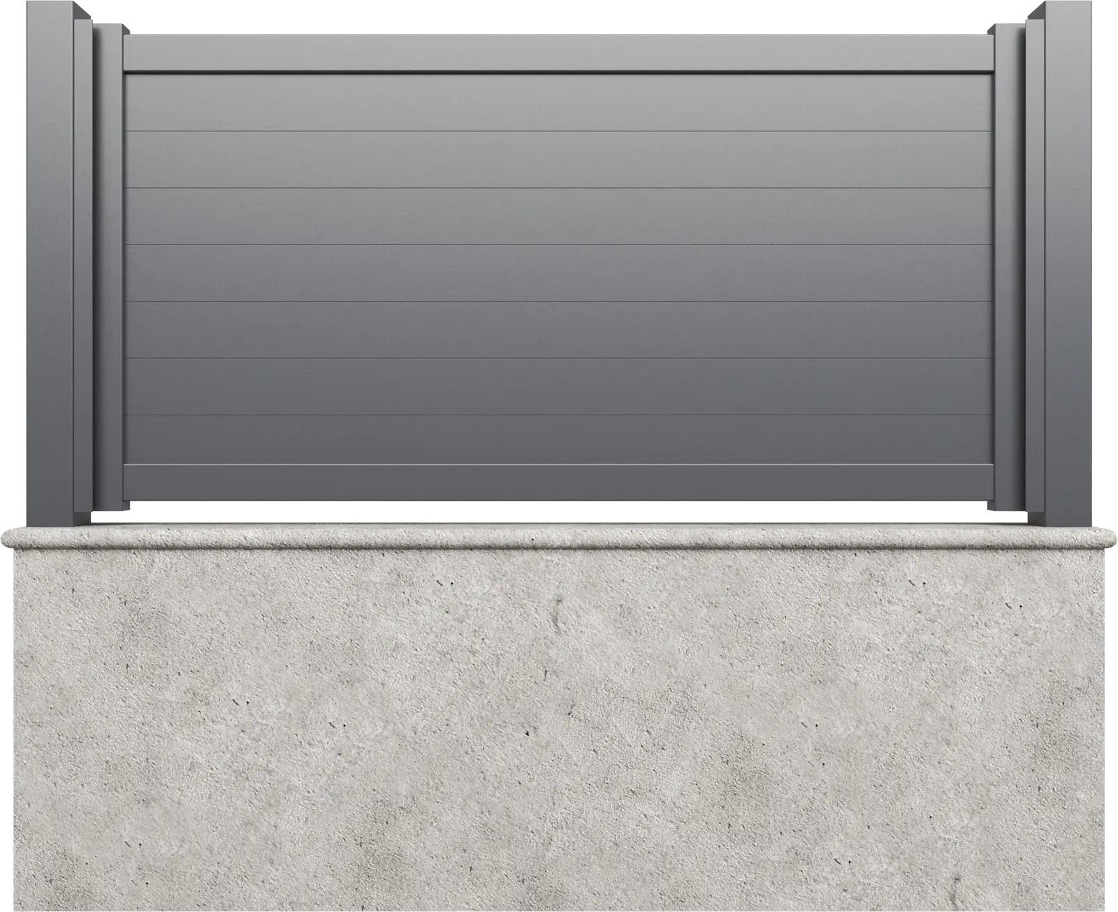 Малък алуминиев ограден панел (H 110) - модел 111